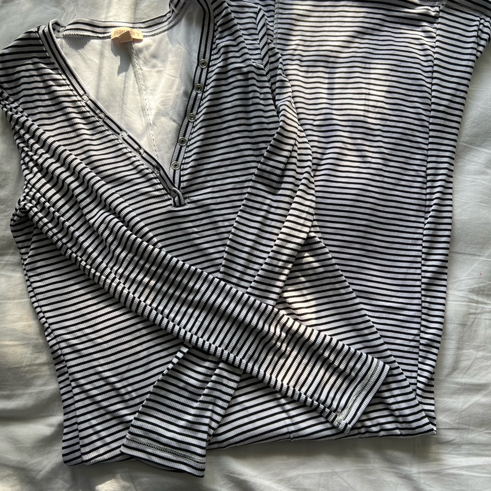 Striped Long Sleeve dress